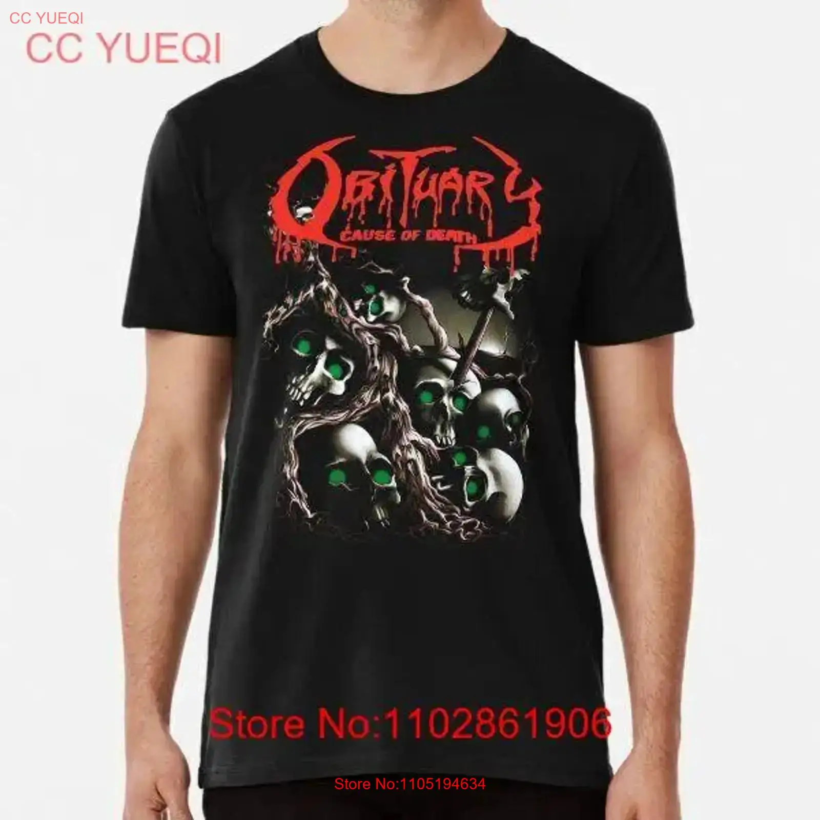 Vintage Fashion Obituaries - 新デザイン スペシャルオビチュアリーメタル Vol.013 アメリカ製 Tシャツ サイズS～5XL