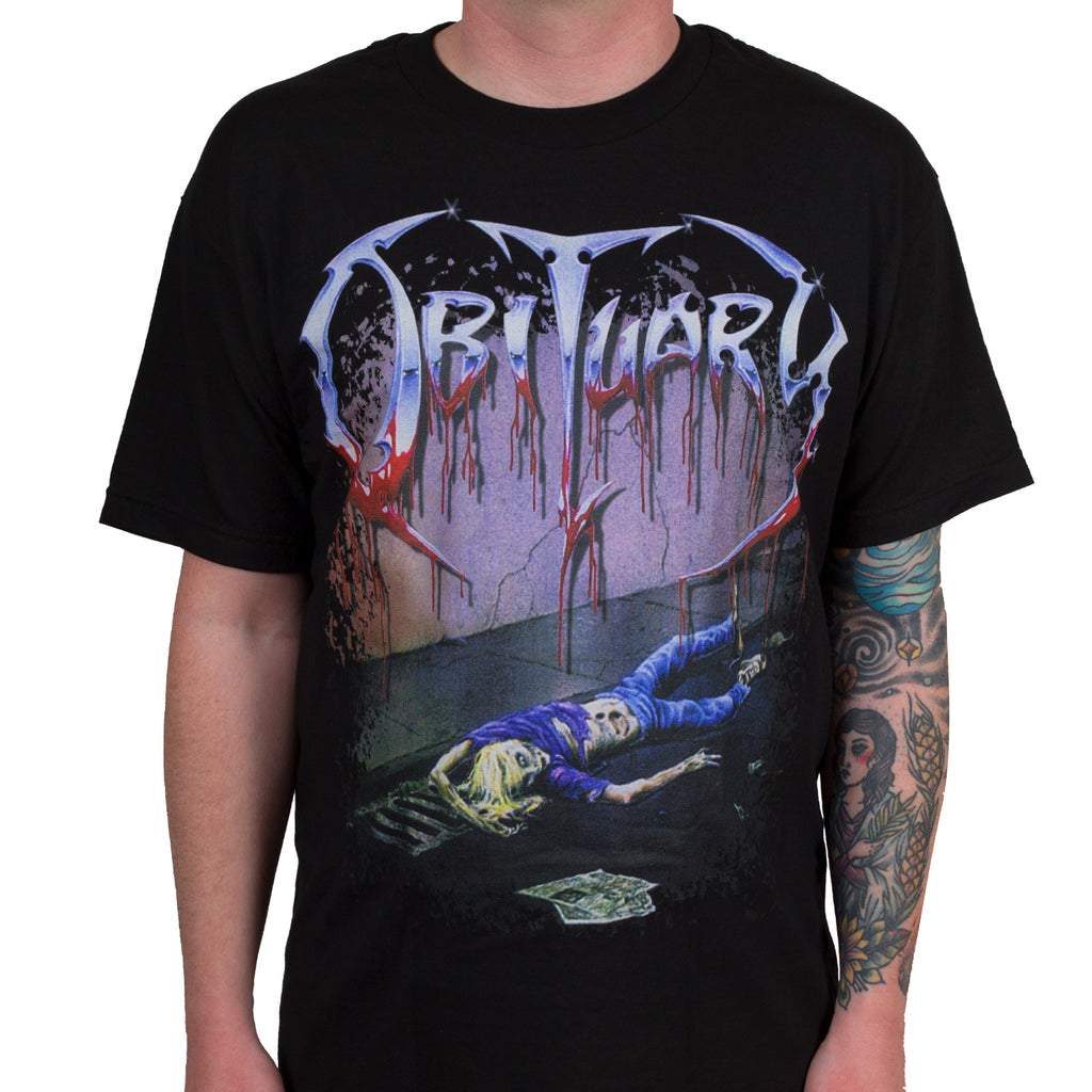Vintage Fashion Obituaries - 2026年オビチュアリーバンドグラフィックコットンTシャツユニセックスサマー半袖ファッションブランドTシャツ高級カジュアルヴィンテージレトロトップ