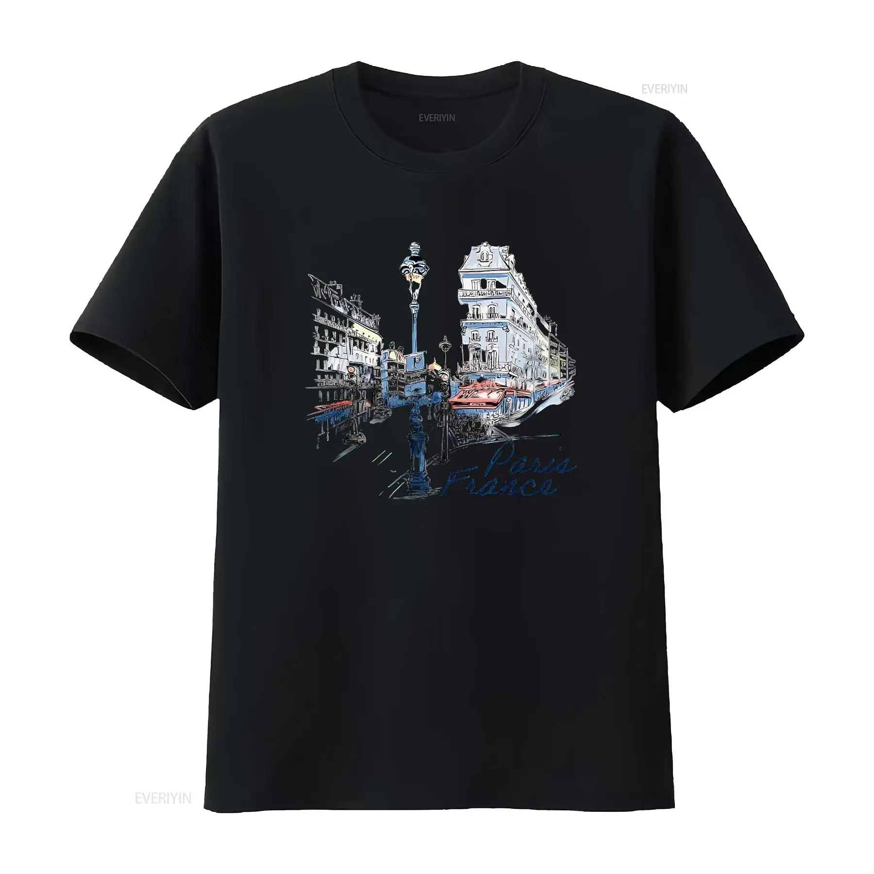Vintage Fashion Paris - パリ フランス お土産 Tシャツ レディース ホワイト