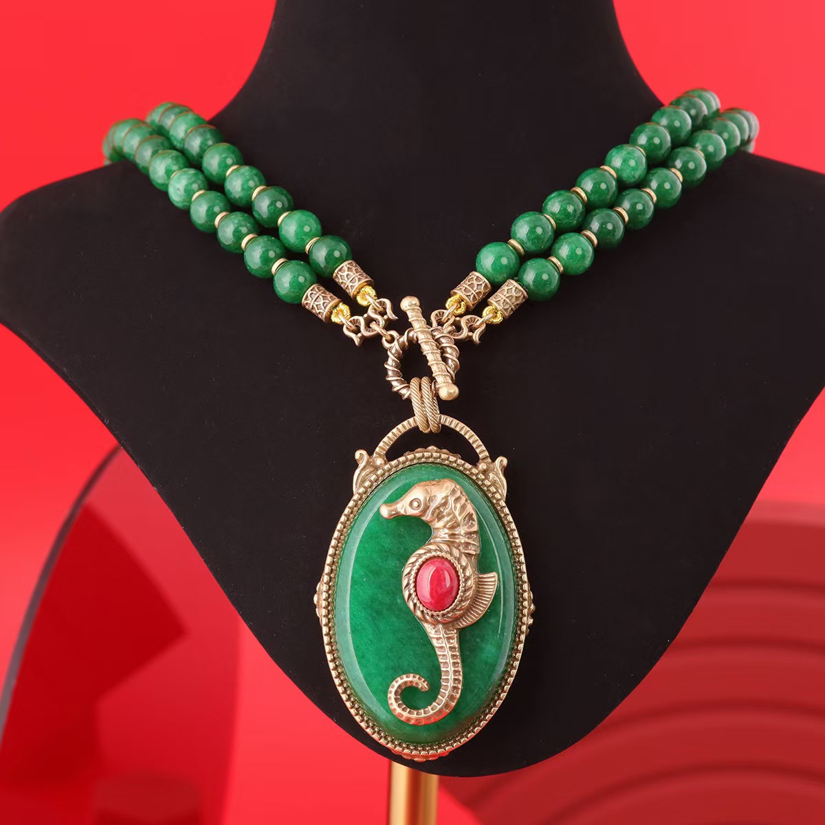 Vintage Fashion Rings - セット ブラック ビー ペンダント ネックレス イヤリング