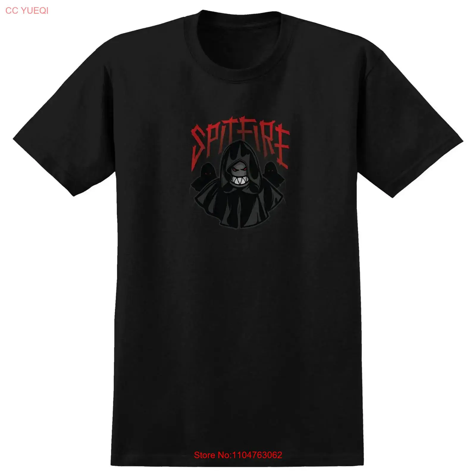 Vintage Fashion Wheel - スピットファイア ホイールズ Tシャツ リチュアル ブラック ヴィンテージ