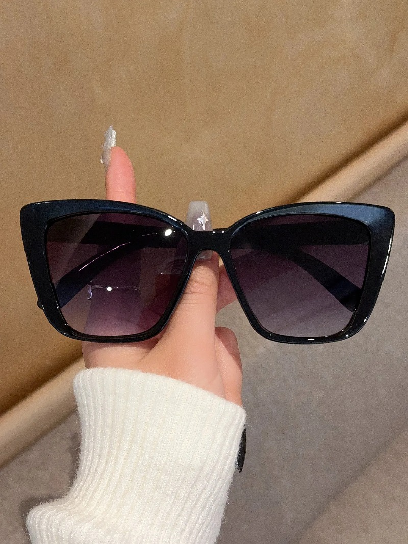 Vintage Fashion Glasses - トレンディなキャットアイサングラス女性用レトロスクエアサングラス新しい UV400 保護眼鏡夏のファッションシェード