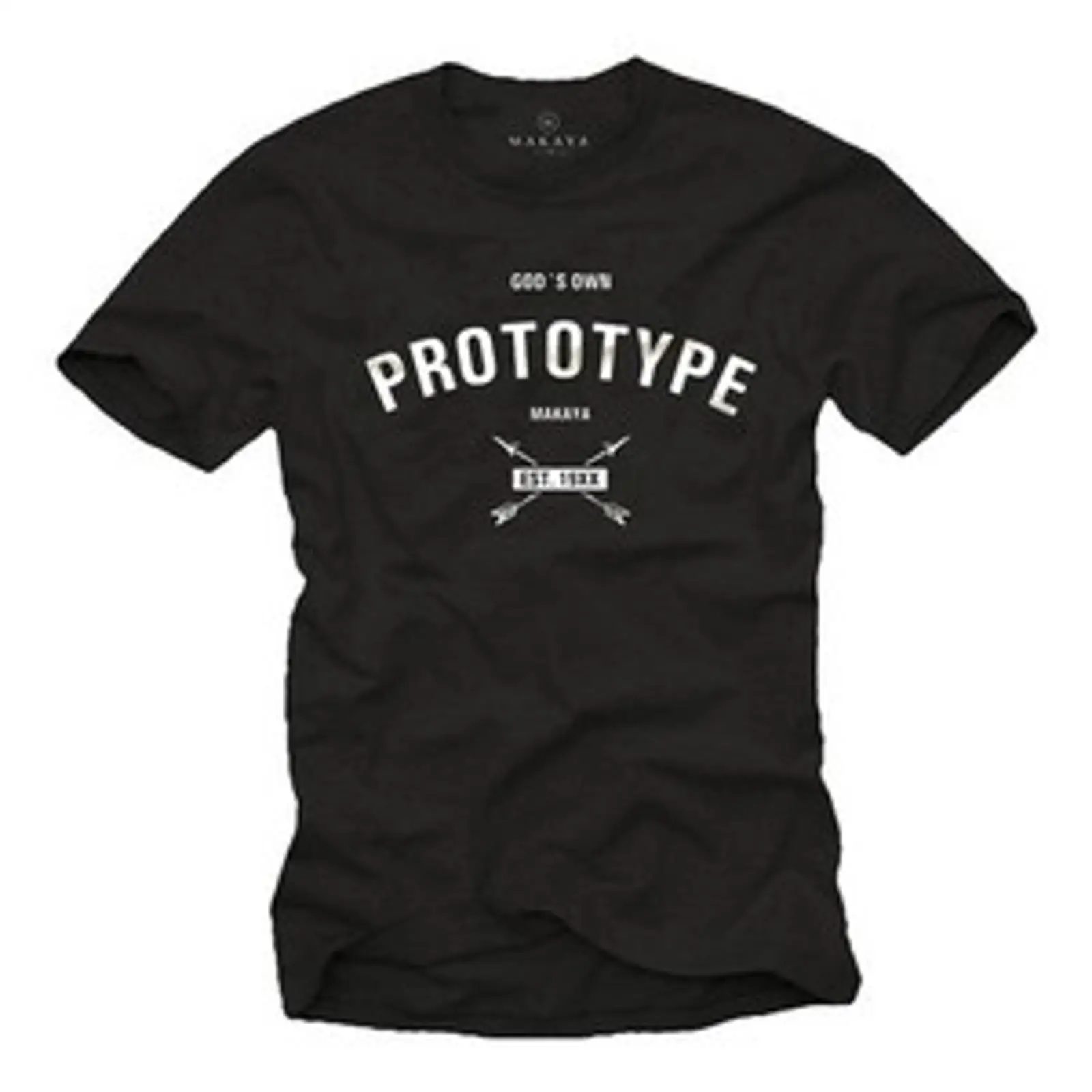 Vintage Vegas Fashion - メンズ面白いプリントTシャツ PROTOYPE クールなファンシャツ 楽しい Tumblr スワッグ