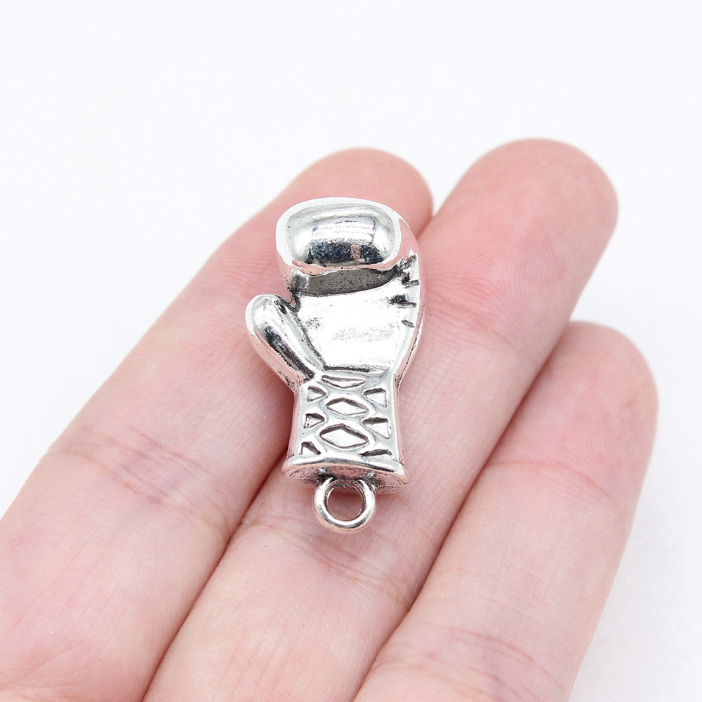 Vintage Fashion Jewelry Necklaces - チャームズ亜鉛合金ジュエリー作り手作り用ダンベル手作りクラフトブレスレットネックレス用