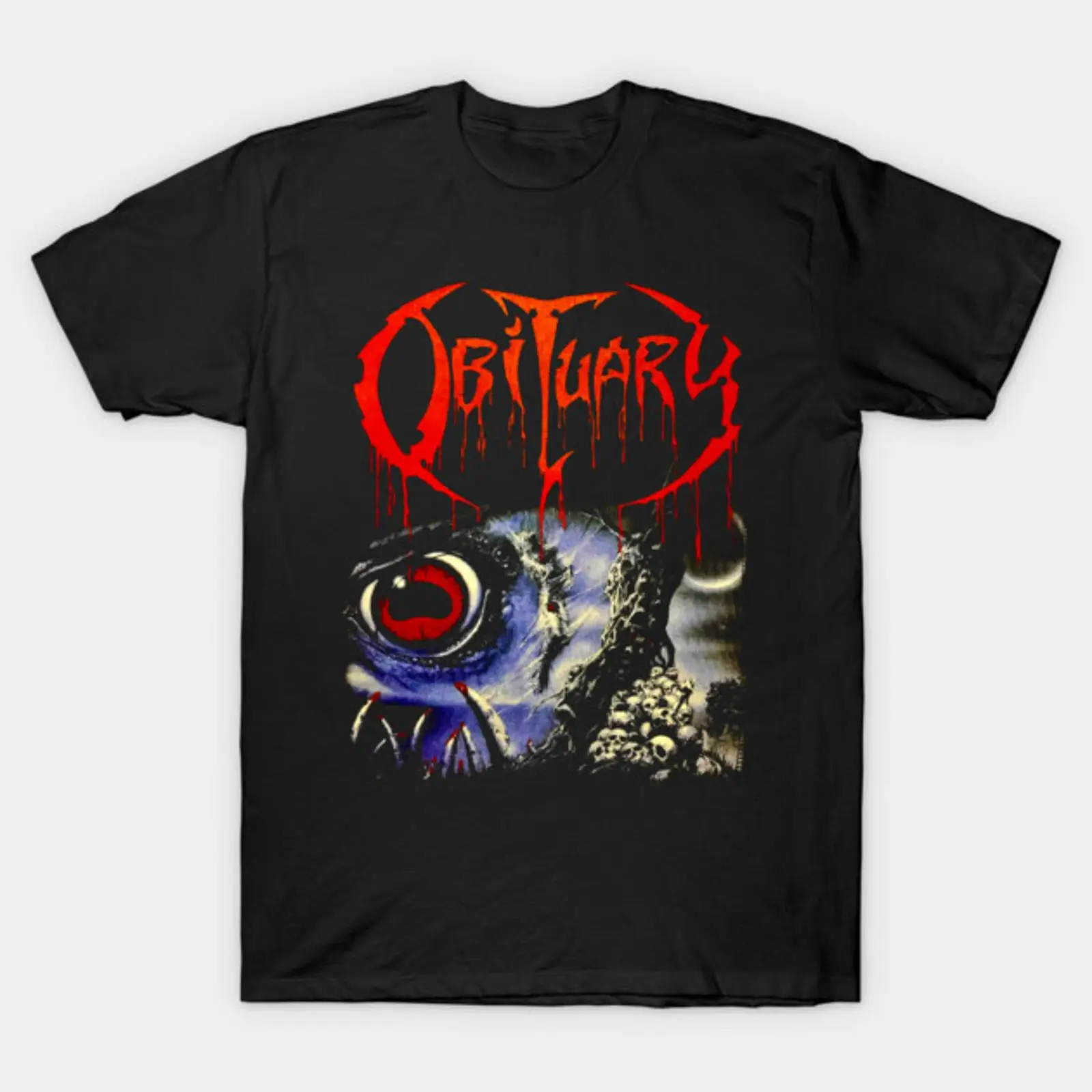 Vintage Fashion Obituaries - オビチュアリーベストセラーヴィンテージデザインVol 11 Tシャツヴィンテージウォッシュドデザイナー服多用途性があり少し快適なファッションソフト