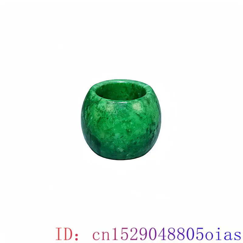 女性のためのグリーンの本物の翡翠リング,豪華なファッション, - Vintage Fashion Rings のレビューと価格