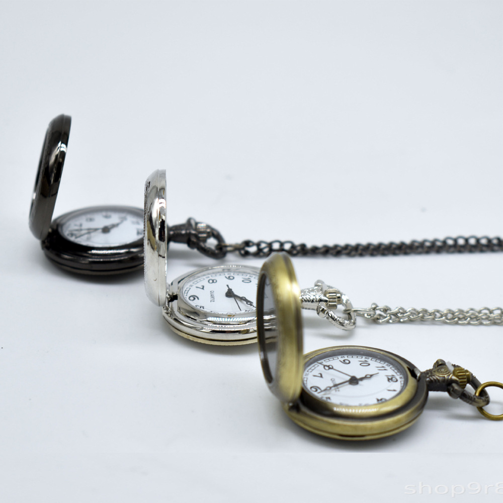 カスタムヴィンテージメタル懐中時計ペンダントネックレス クラ - Vintage Fashion Watches のレビューと価格