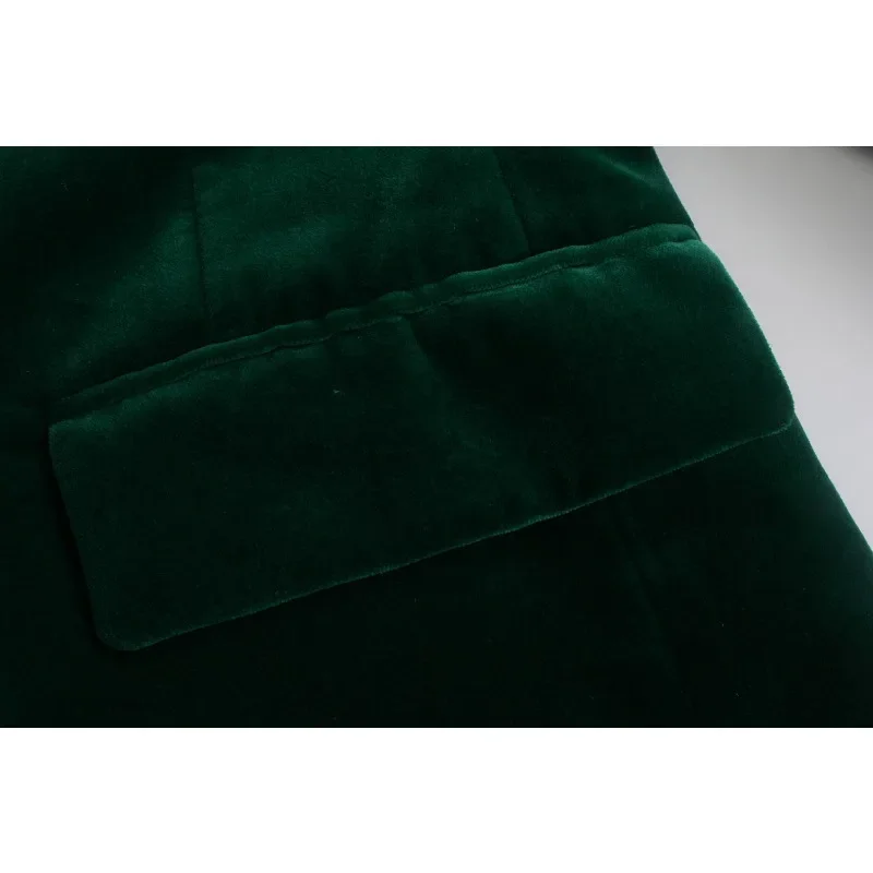 エレガントなベルベットの女性ブレザーファッションオフィスウェ - Velvet Blazer Vintage のレビューと価格