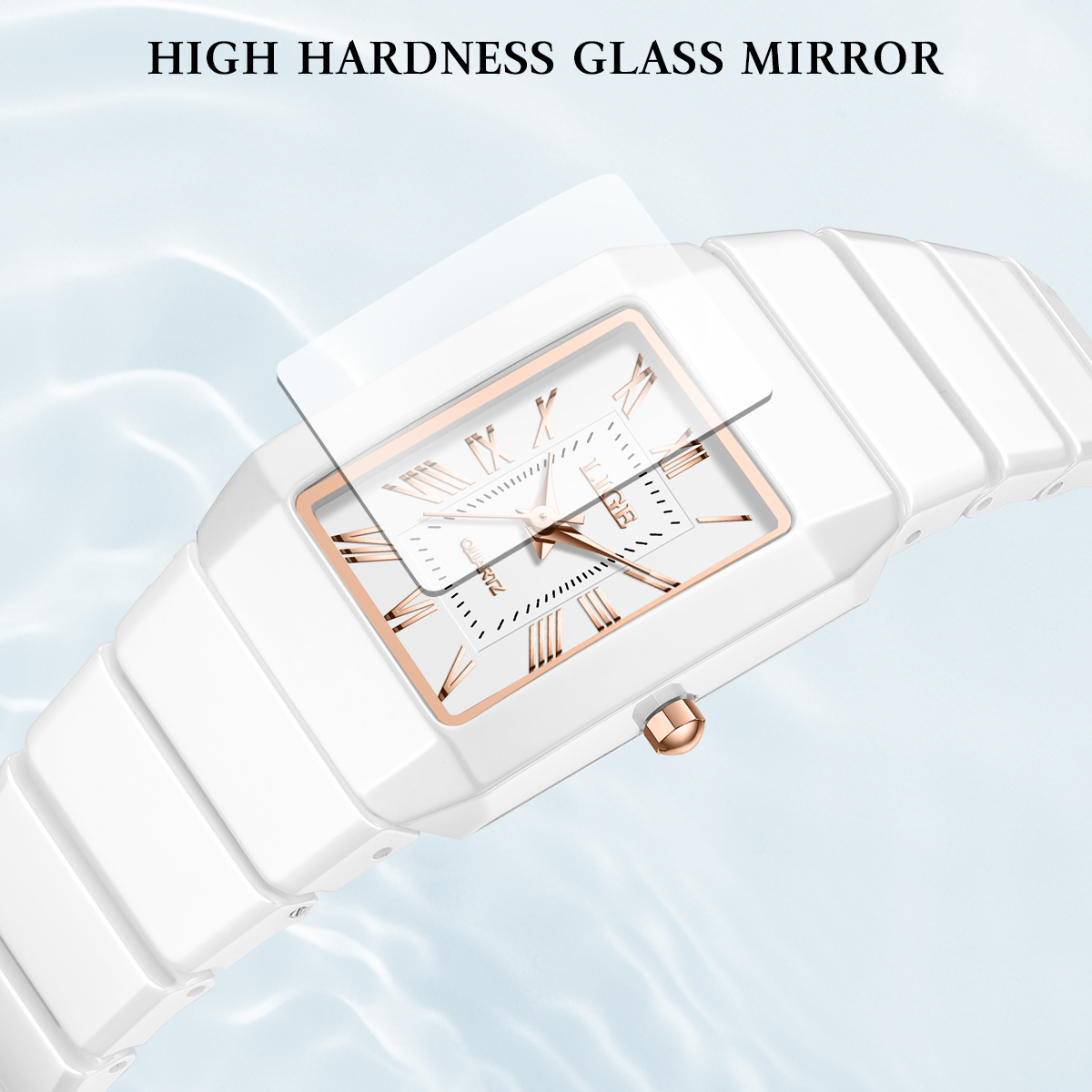 LIGE 腕時計 レディース腕時計ブランド セラミック ファ - Vintage Fashion Watches のレビューと価格
