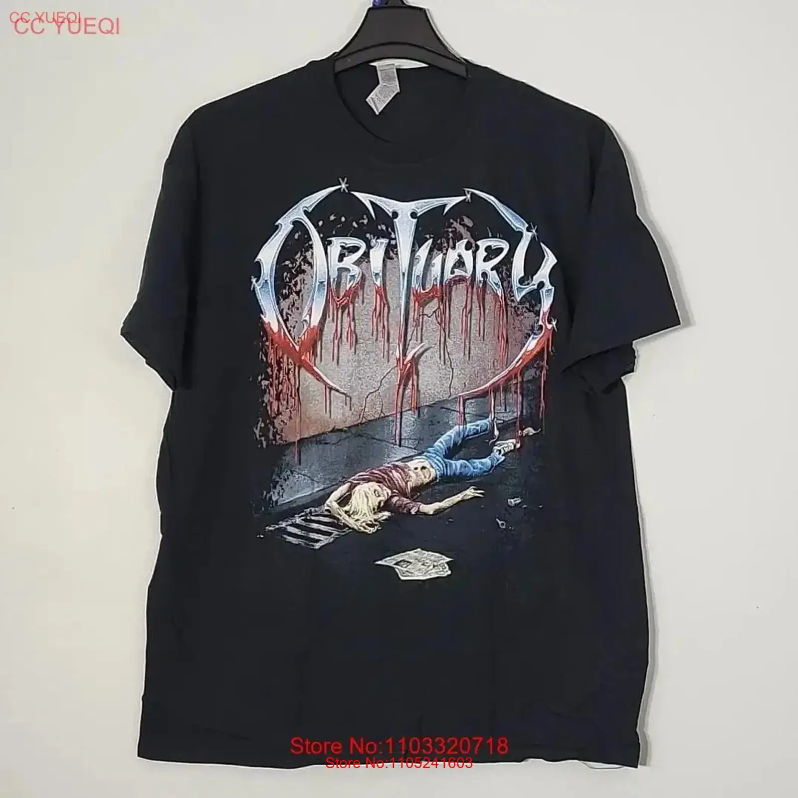 OBITUARY Slowly We Rot XL オフィシ - Vintage Fashion Obituaries のレビューと価格