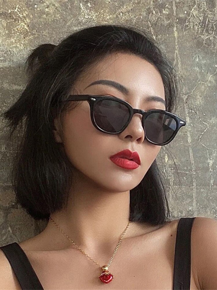 新しい小さな丸型サングラス メンズ レディース ヴィンテージ - Vintage Fashion Glasses のレビューと価格