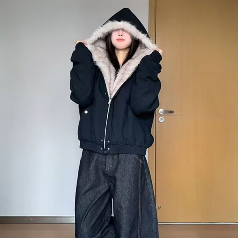 秋冬暖かいプラスベルベットジャケット女性アメリカンヴィンテー - Velvet Blazer Vintage のレビューと価格