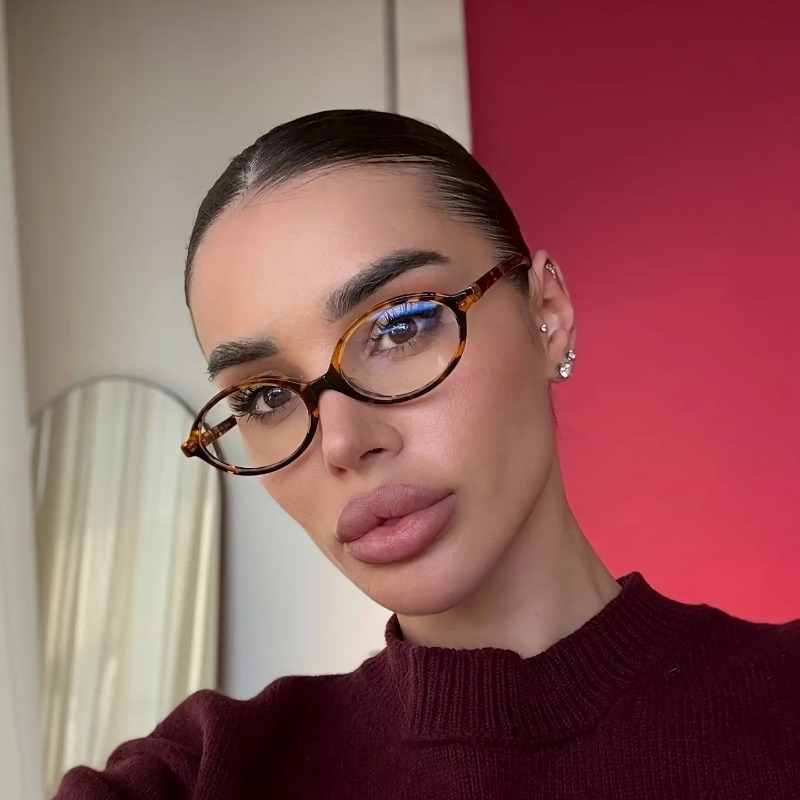 ヴィンテージオーバルサングラス女性の高級ブランドデザイナー小 - Vintage Fashion Glasses のレビューと価格