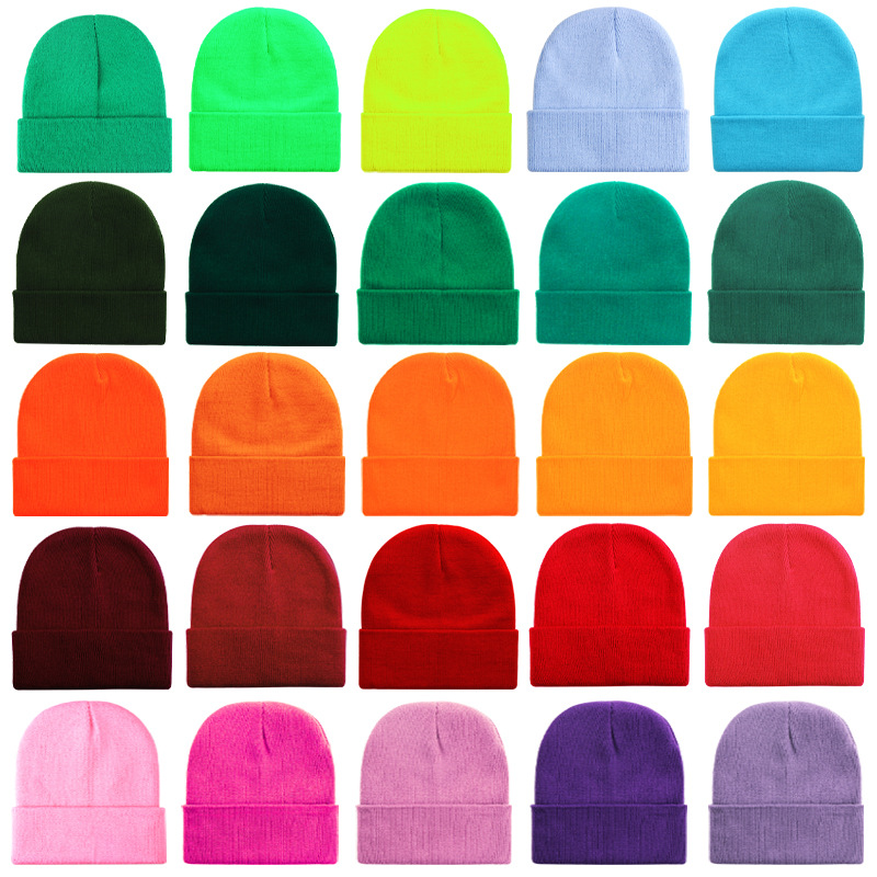 カスタムプリントロゴ入り無地メンズ防風ニット帽、レディースヴ - Vintage Fashion Hats のレビューと価格