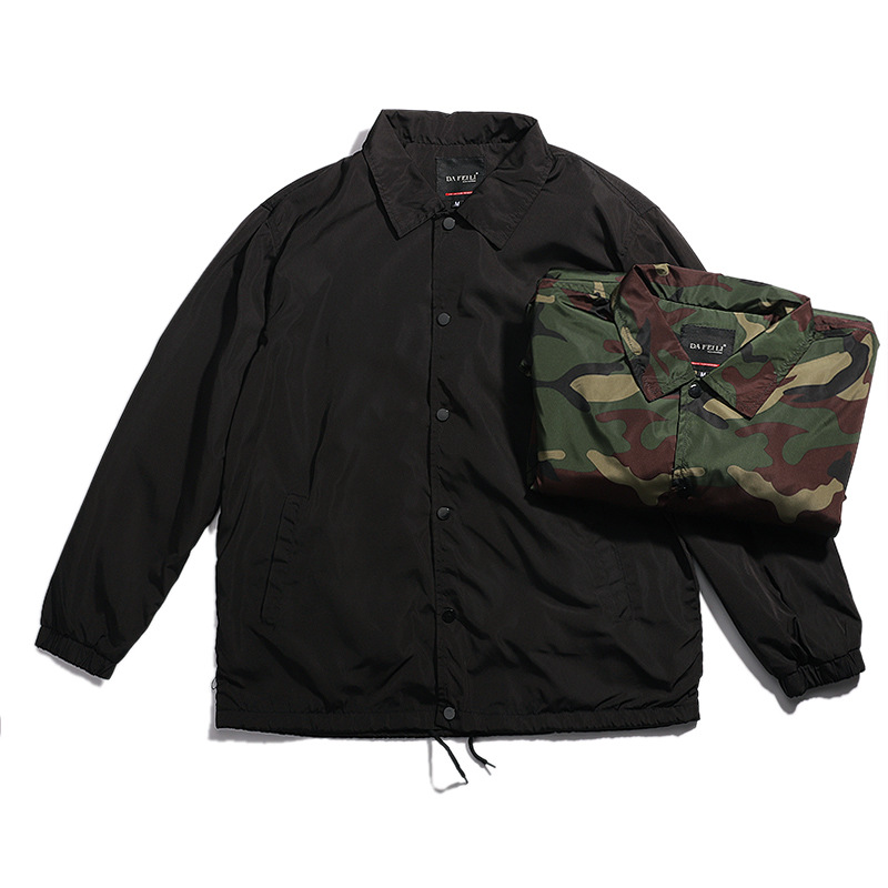 ナイロン製ブラックレイングリーンコーチバーシティ卸売無地カモ - Vintage Windbreaker Nylon のレビューと価格