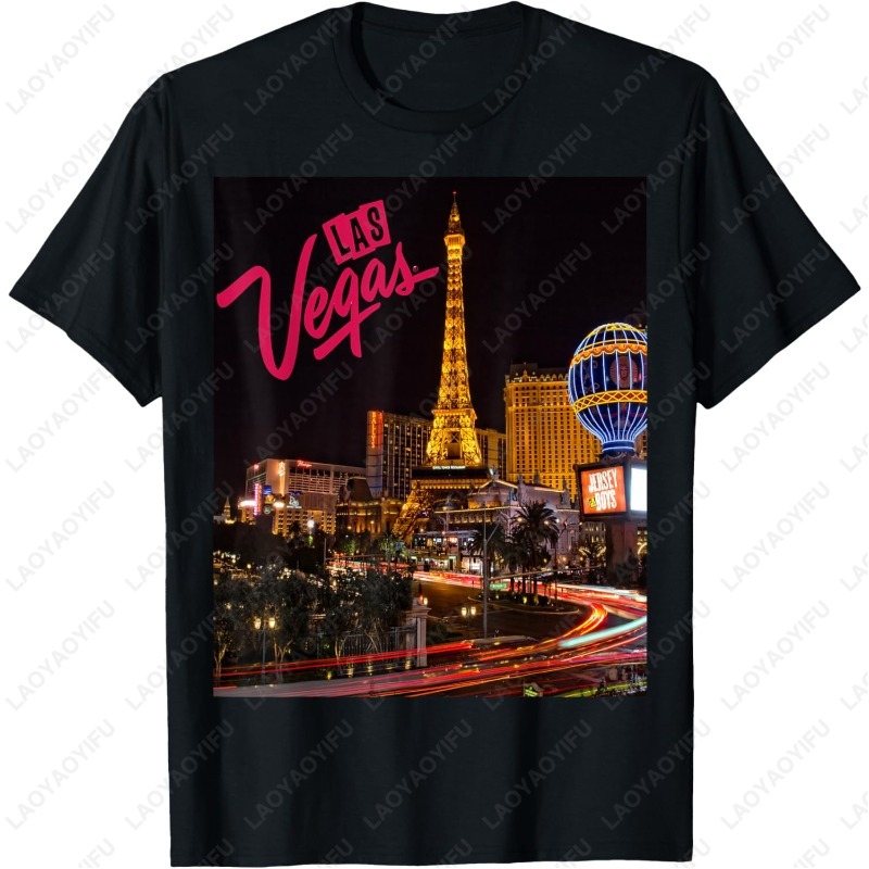 ラスベガスストリップナイトライフお土産とギフトTシャツ男性女 - Vintage Vegas Fashion のレビューと価格