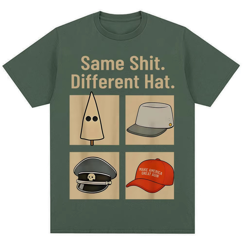 面白い同じクソ別の帽子ミームグラフィック Tシャツ男性女性ユ - Vintage Fashion Hats のレビューと価格