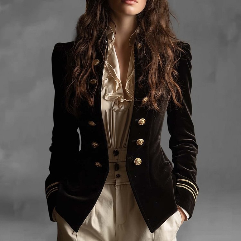 ヴィンテージスリムフィットベルベットスーツジャケットアウター - Velvet Blazer Vintage のレビューと価格