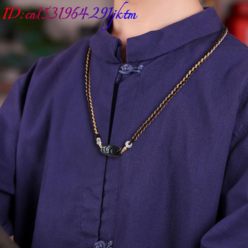 和天翡翠彫刻ビーズペンダントネックレスヴィンテージファッショ - Vintage Fashion Jewelry Necklaces のレビューと価格