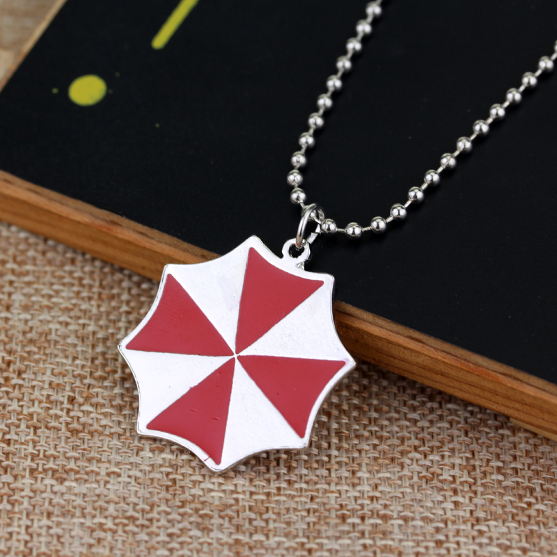 ヴィンテージファッション赤い傘ペンダントネックレスクールでス - Vintage Fashion Jewelry Necklaces のレビューと価格