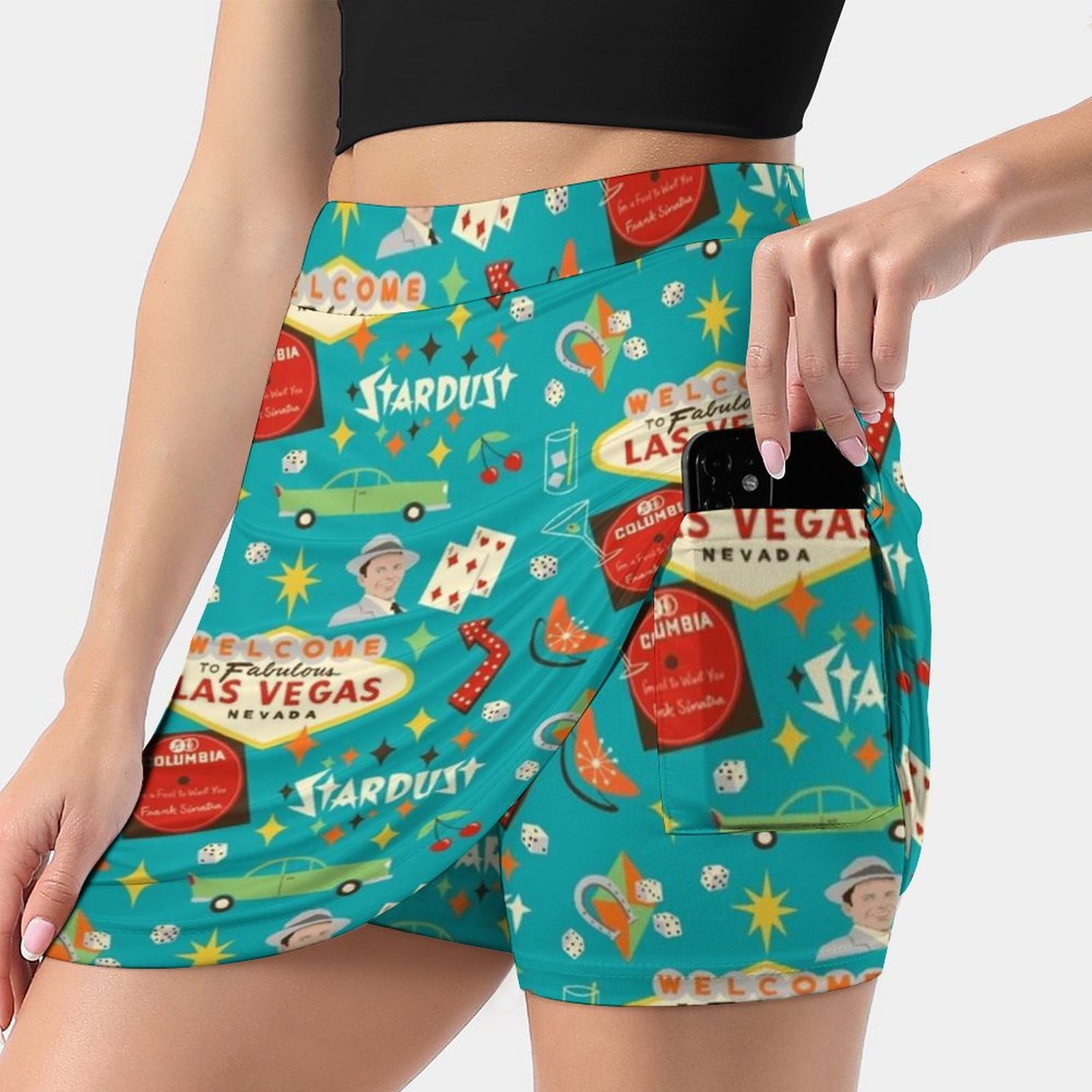 女性の夏のスカート,ヴィンテージ,軽い,カディラック,水玉模 - Vintage Vegas Fashion のレビューと価格