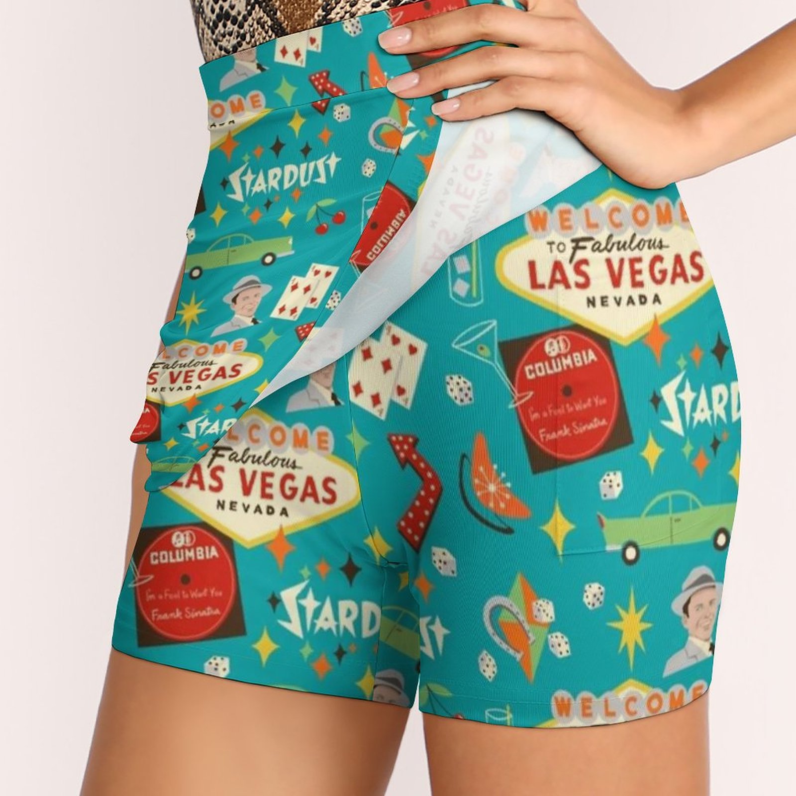 女性の夏のスカート,ヴィンテージ,軽い,カディラック,水玉模 - Vintage Vegas Fashion のレビューと価格