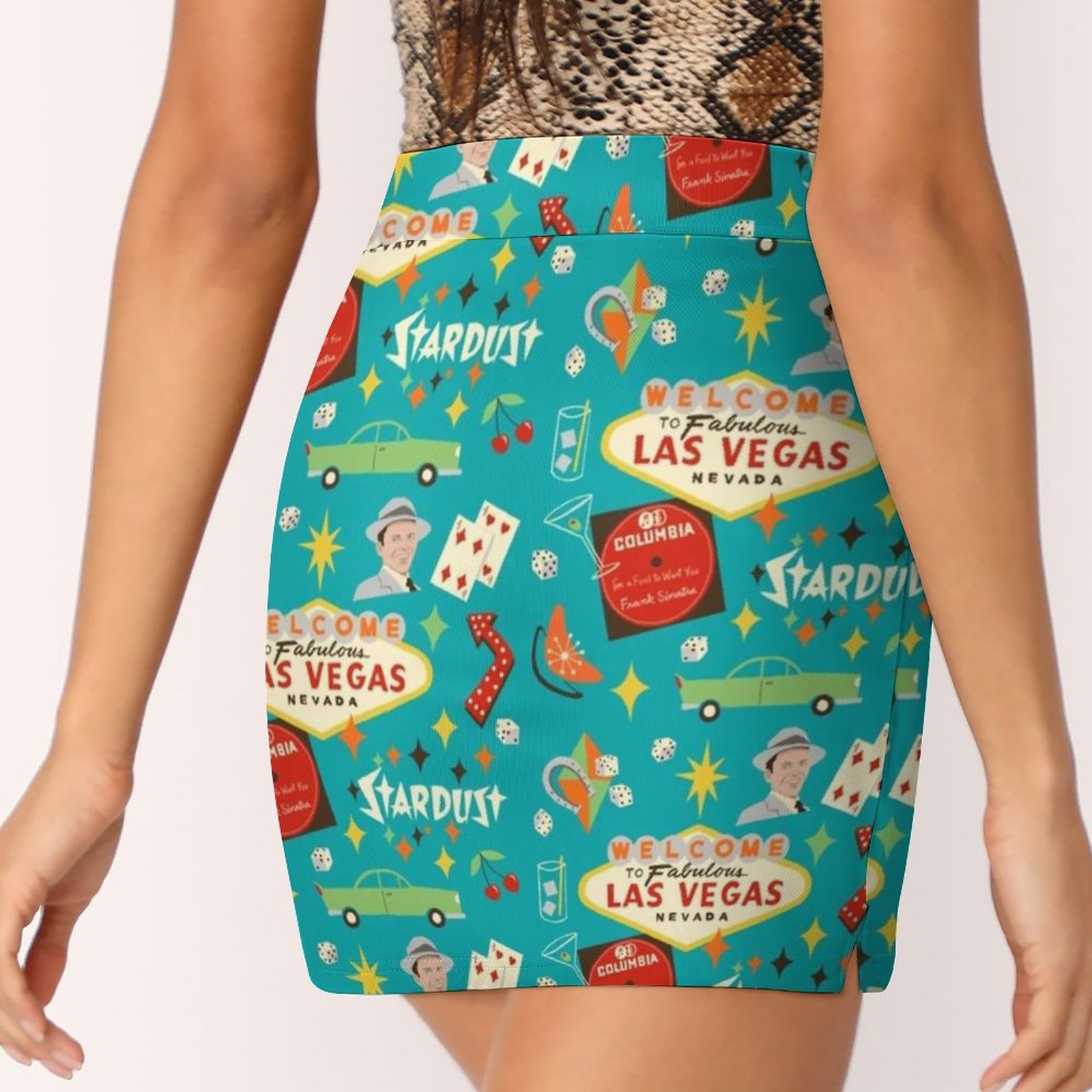 女性の夏のスカート,ヴィンテージ,軽い,カディラック,水玉模 - Vintage Vegas Fashion のレビューと価格