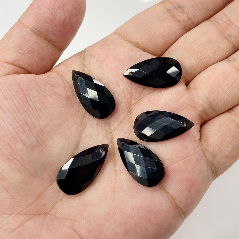 水滴の形をしたペンダント,ジュエリー作り用,長い天然石,タイ - Vintage Fashion Jewelry Necklaces のレビューと価格