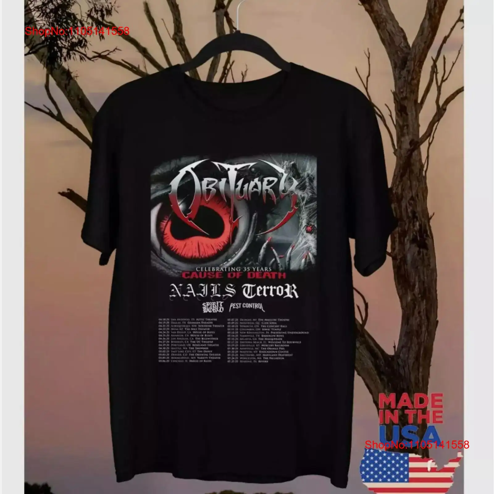 HOT NEW 35 YEARS OF CAUSE DEAT - Vintage Fashion Obituaries のレビューと価格