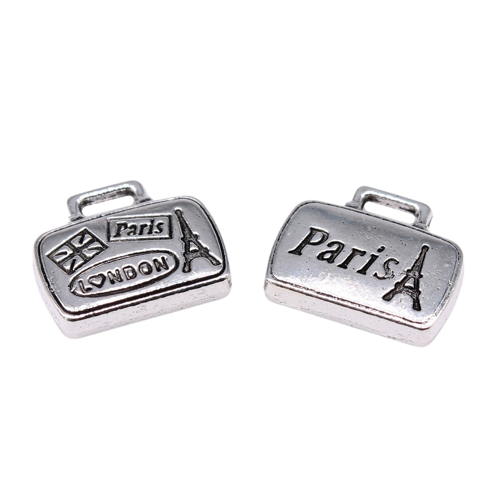 Wysiwyg-ラゲッジバッグチャームペンダント、アンティー - Vintage Fashion Paris のレビューと価格