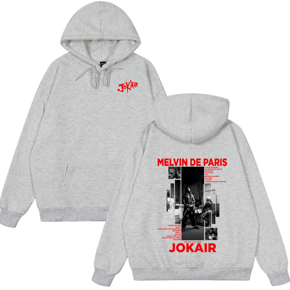 ラッパー Jok'air メルビンドパリグラフィックパーカー - Vintage Fashion Paris のレビューと価格