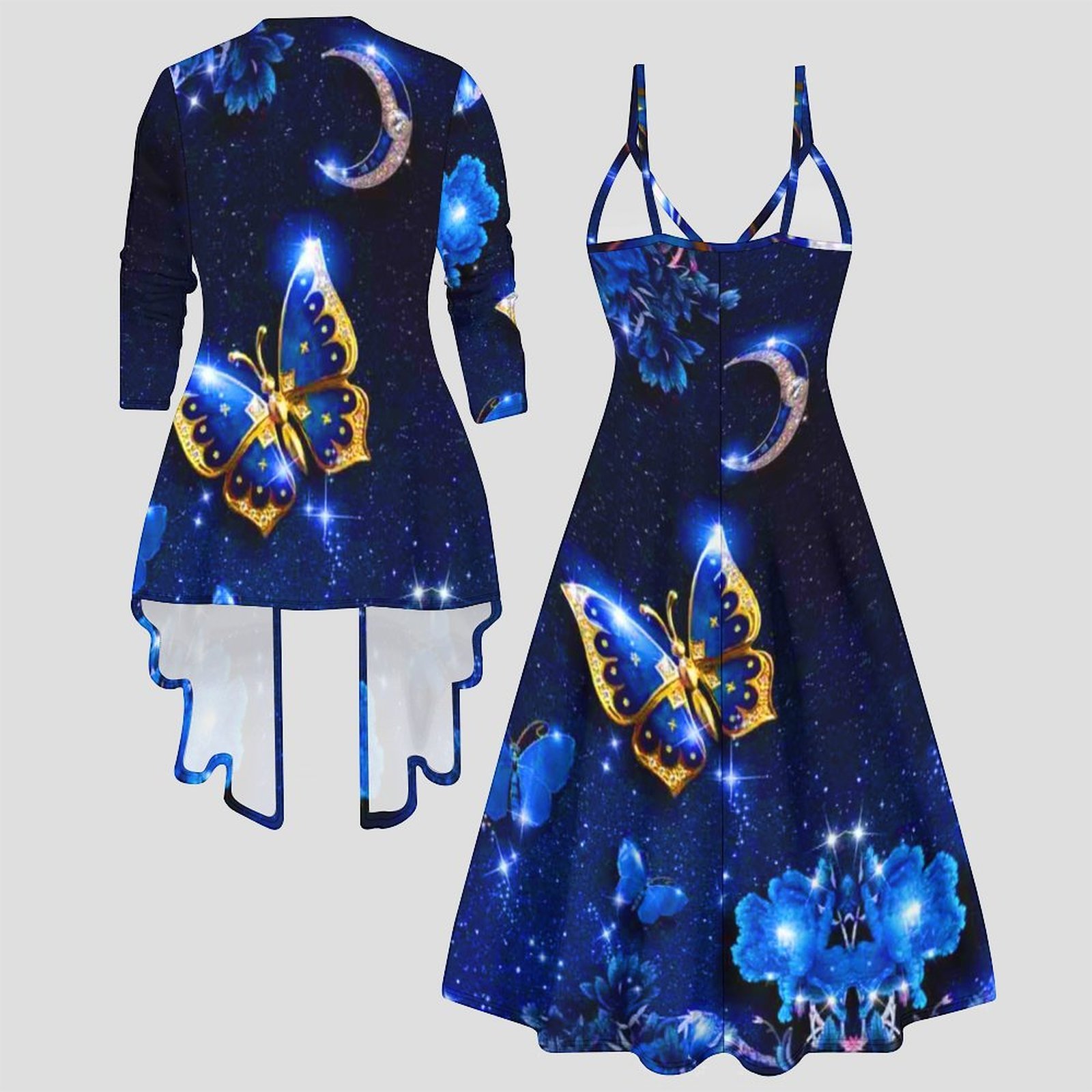 ヴィンテージプリント ツーピース マッチングセット レディー - Vintage Fashion Wear のレビューと価格