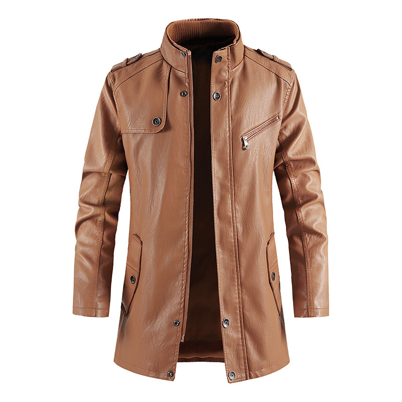 ミッドレングスのフェイクレザーバイクジャケット男性、スタンド - Vintage Windbreaker Nylon のレビューと価格