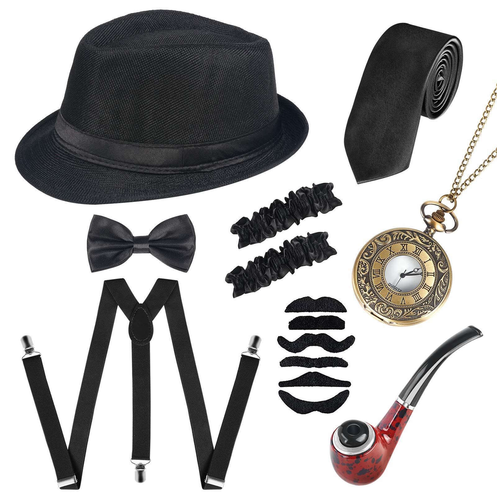 1920 年代メンズボールパーティーシルクハットギャングバン - Vintage Fashion Hats のレビューと価格