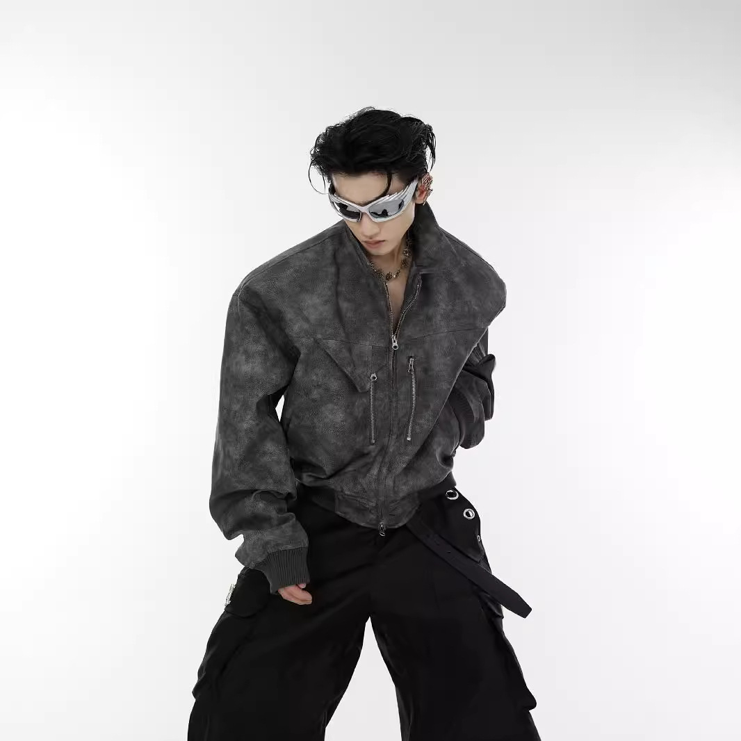 アメリカンニッチメンズポルカドットウインドブレーカー、Y2K - Vintage Windbreaker Nylon のレビューと価格