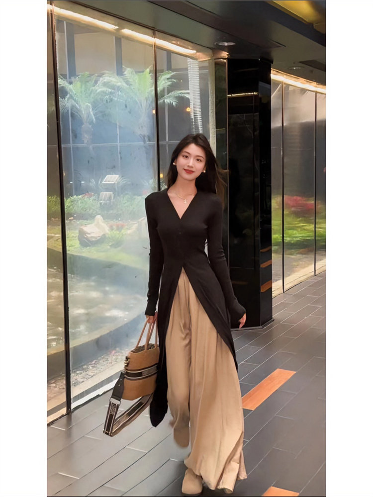 美術学生風ヴィンテージロングコート＆パンツセット レディース - Vintage Fashion Wear のレビューと価格