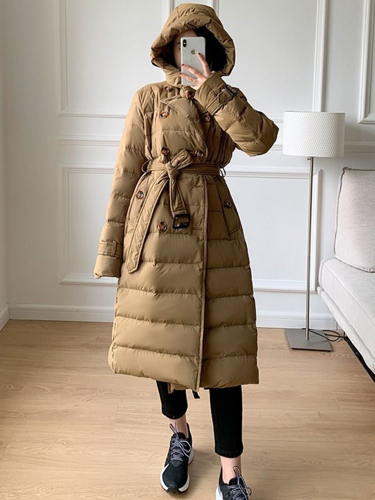 女性用ダブルブレストフード付きコート,ウインドブレーカー,ロ - Vintage Windbreaker Nylon のレビューと価格