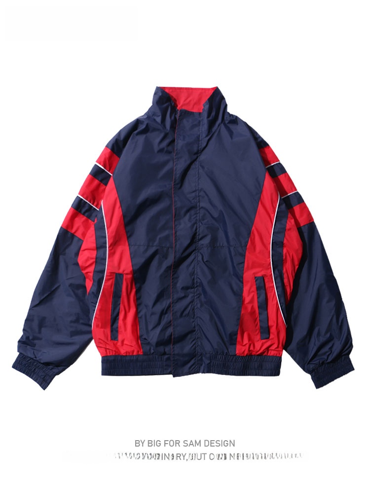 ビッグフォーサムヴィンテージスポーツスタイルメンズジャケット - Vintage Windbreaker Nylon のレビューと価格
