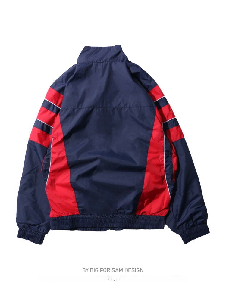 ビッグフォーサムヴィンテージスポーツスタイルメンズジャケット - Vintage Windbreaker Nylon のレビューと価格