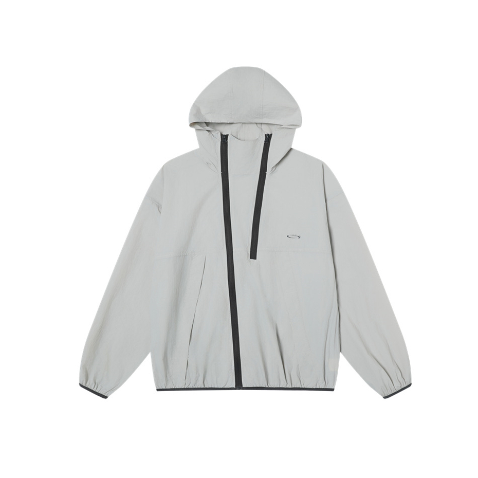 ヴィンテージフード付きウインドブレーカーメンズ夏サファリスタ - Vintage Windbreaker Nylon のレビューと価格