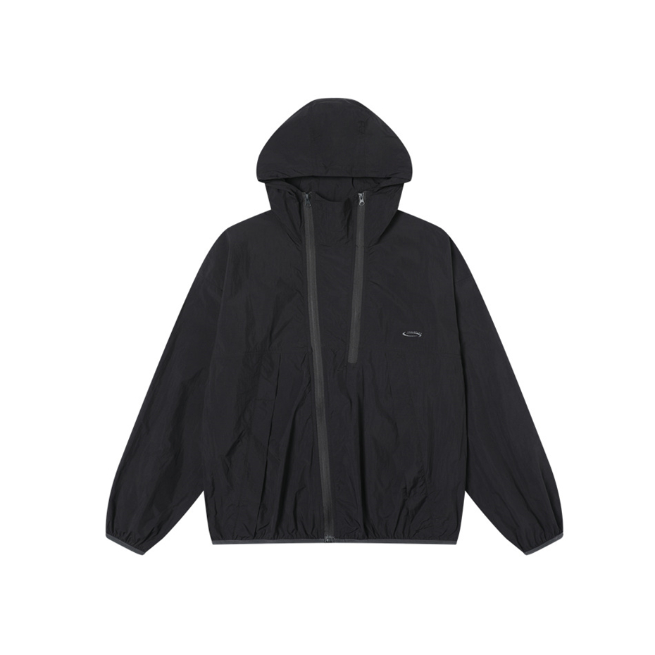 ヴィンテージフード付きウインドブレーカーメンズ夏サファリスタ - Vintage Windbreaker Nylon のレビューと価格