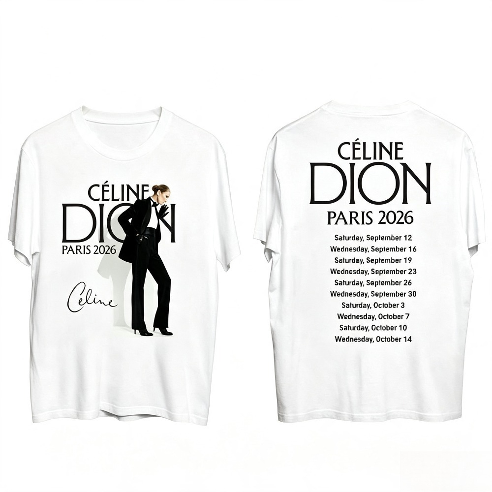セリーヌ・ディオン パリ2026ツアー Tシャツ ヴィンテー - Vintage Fashion Paris のレビューと価格