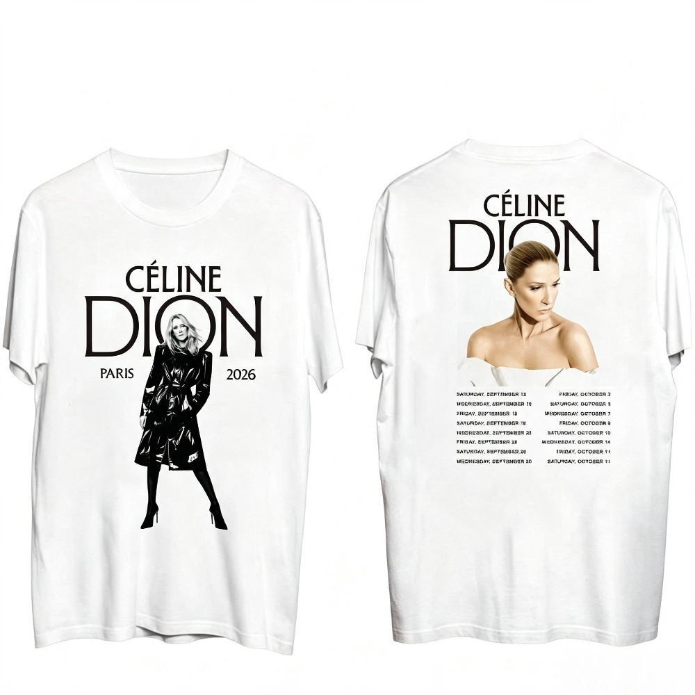 セリーヌ・ディオン パリ2026ツアー Tシャツ ヴィンテー - Vintage Fashion Paris のレビューと価格