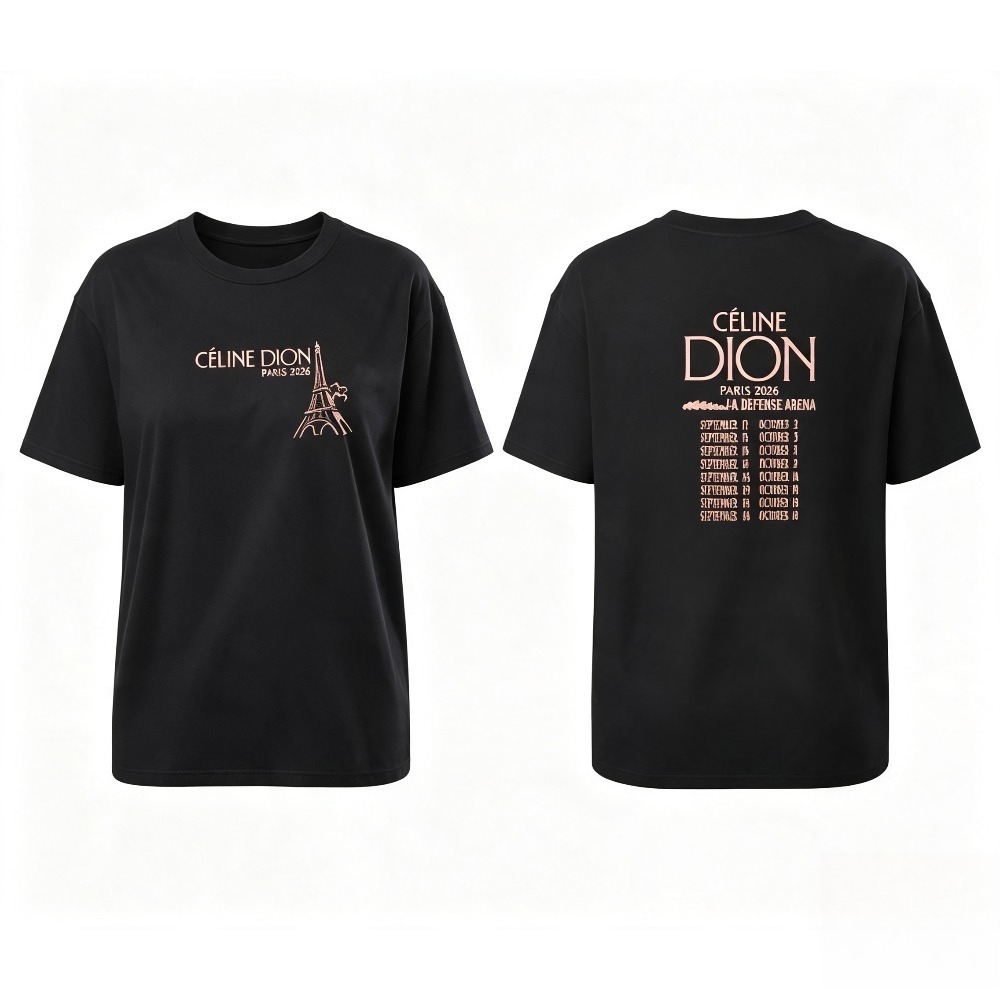 セリーヌ・ディオン パリ2026ツアー Tシャツ ヴィンテー - Vintage Fashion Paris のレビューと価格