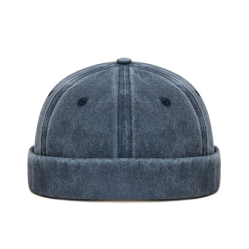ヴィンテージブリムレススカルキャップレトロソフトコットンドッ - Vintage Fashion Hats のレビューと価格