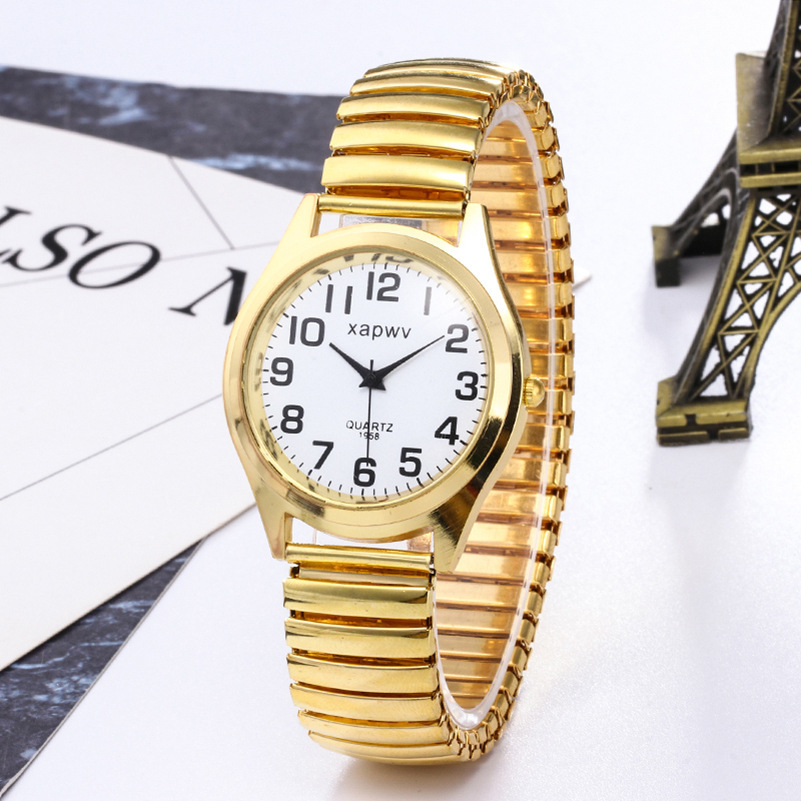 Mayzhisu-レトロな女性用クォーツ時計、スチールエラス - Vintage Fashion Watches のレビューと価格