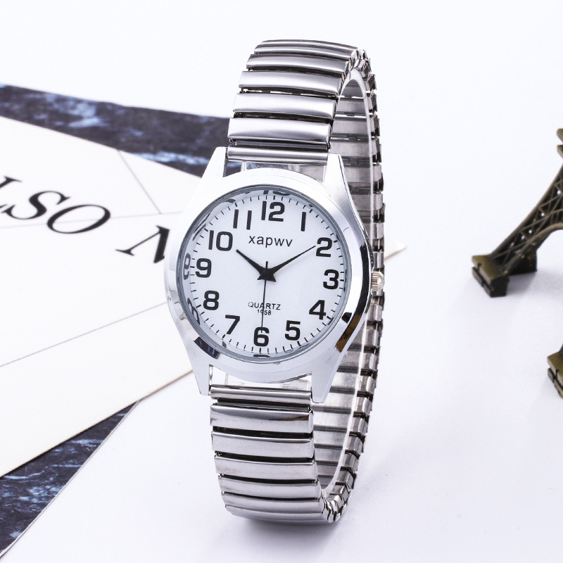 Mayzhisu-レトロな女性用クォーツ時計、スチールエラス - Vintage Fashion Watches のレビューと価格