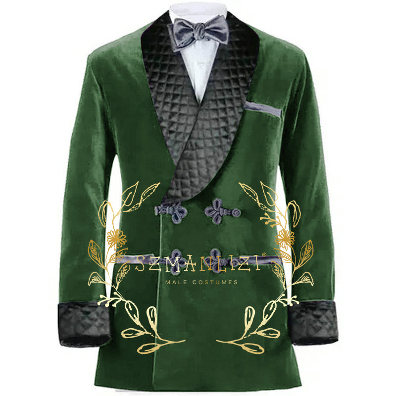 ダブルブレストベルベットスーツ,スペインの水ギセルスーツ,フ - Velvet Blazer Vintage のレビューと価格