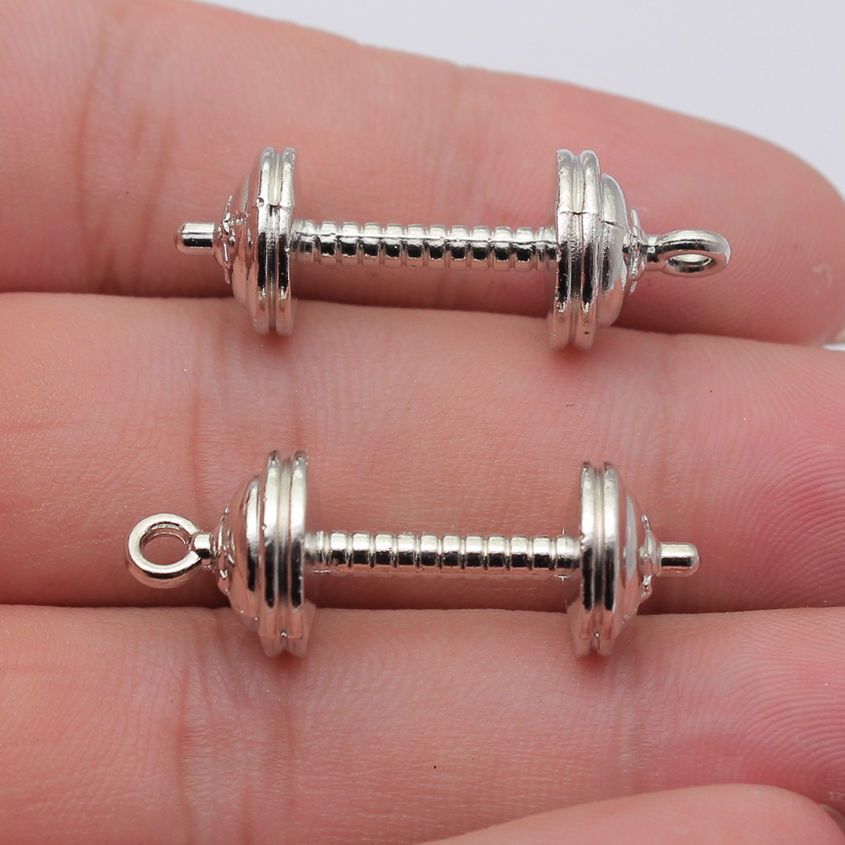 チャームズ亜鉛合金ジュエリー作り手作り用ダンベル手作りクラフ - Vintage Fashion Jewelry Necklaces のレビューと価格