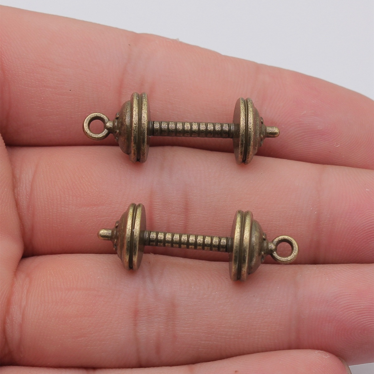 チャームズ亜鉛合金ジュエリー作り手作り用ダンベル手作りクラフ - Vintage Fashion Jewelry Necklaces のレビューと価格